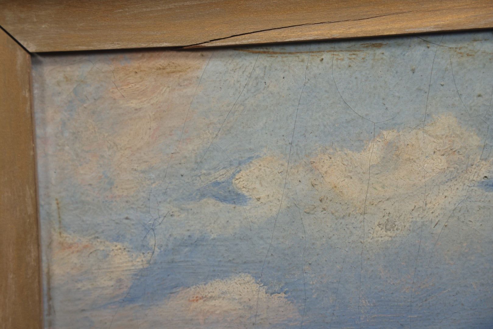 Lot 004 - Vintage Oil On Canvas Nautical Seashore Ocean Painting, Waves Crashing On Crack, White Ocean Spray, Artist Signed George Ferguson (American, 1947-2024)