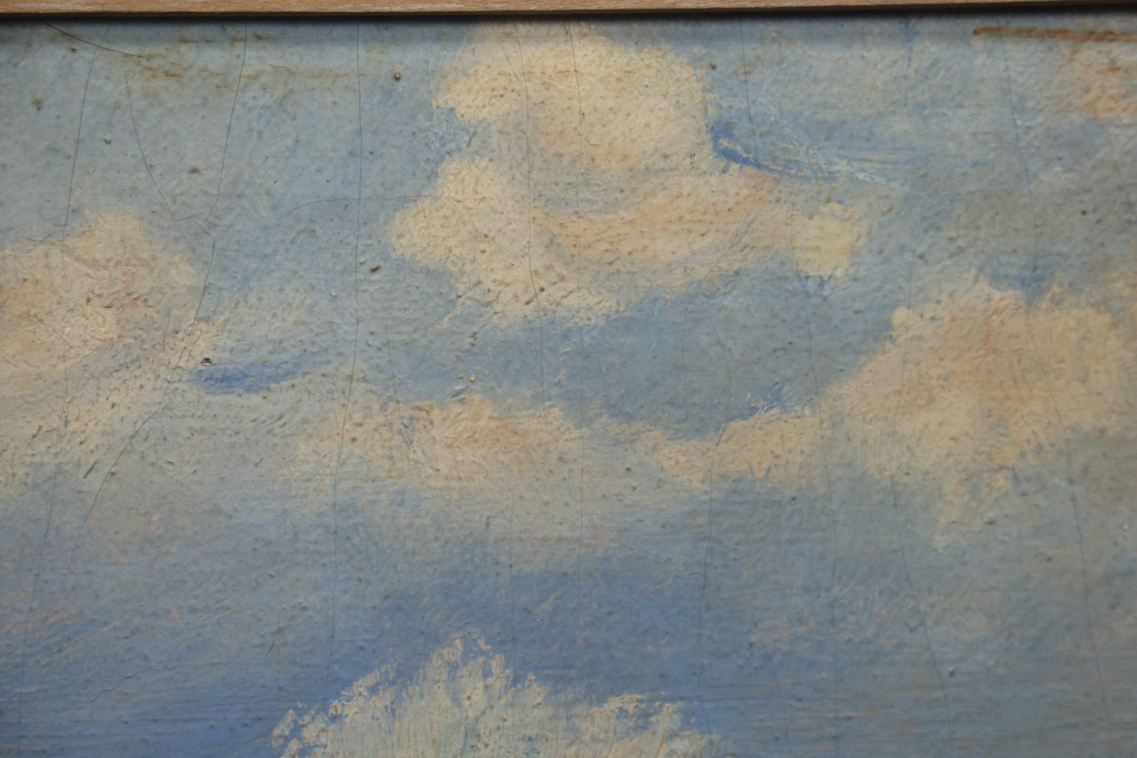 Lot 004 - Vintage Oil On Canvas Nautical Seashore Ocean Painting, Waves Crashing On Crack, White Ocean Spray, Artist Signed George Ferguson (American, 1947-2024)