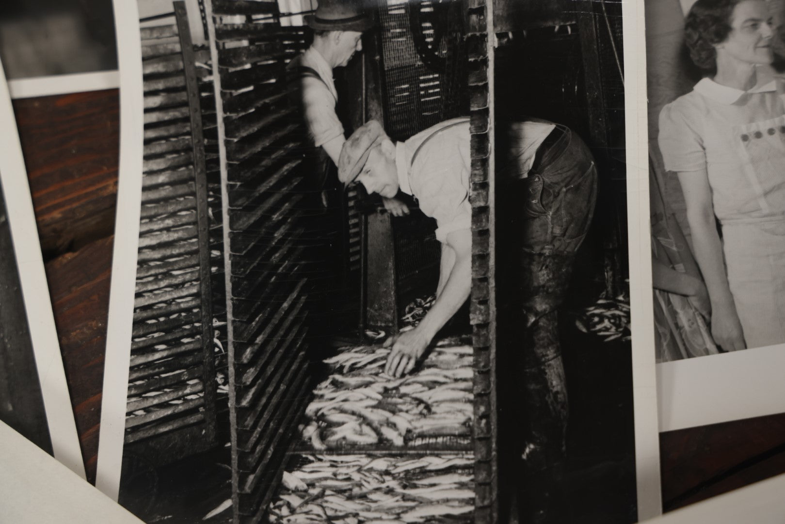 Lot 008 - Vintage Archival Photo And Ephemera Lot Relating To The Sardine Fishing And Canning Industry, R.J. Peacock Canning Co. Of Lubec, Maine, Photos By Martin Sheridan