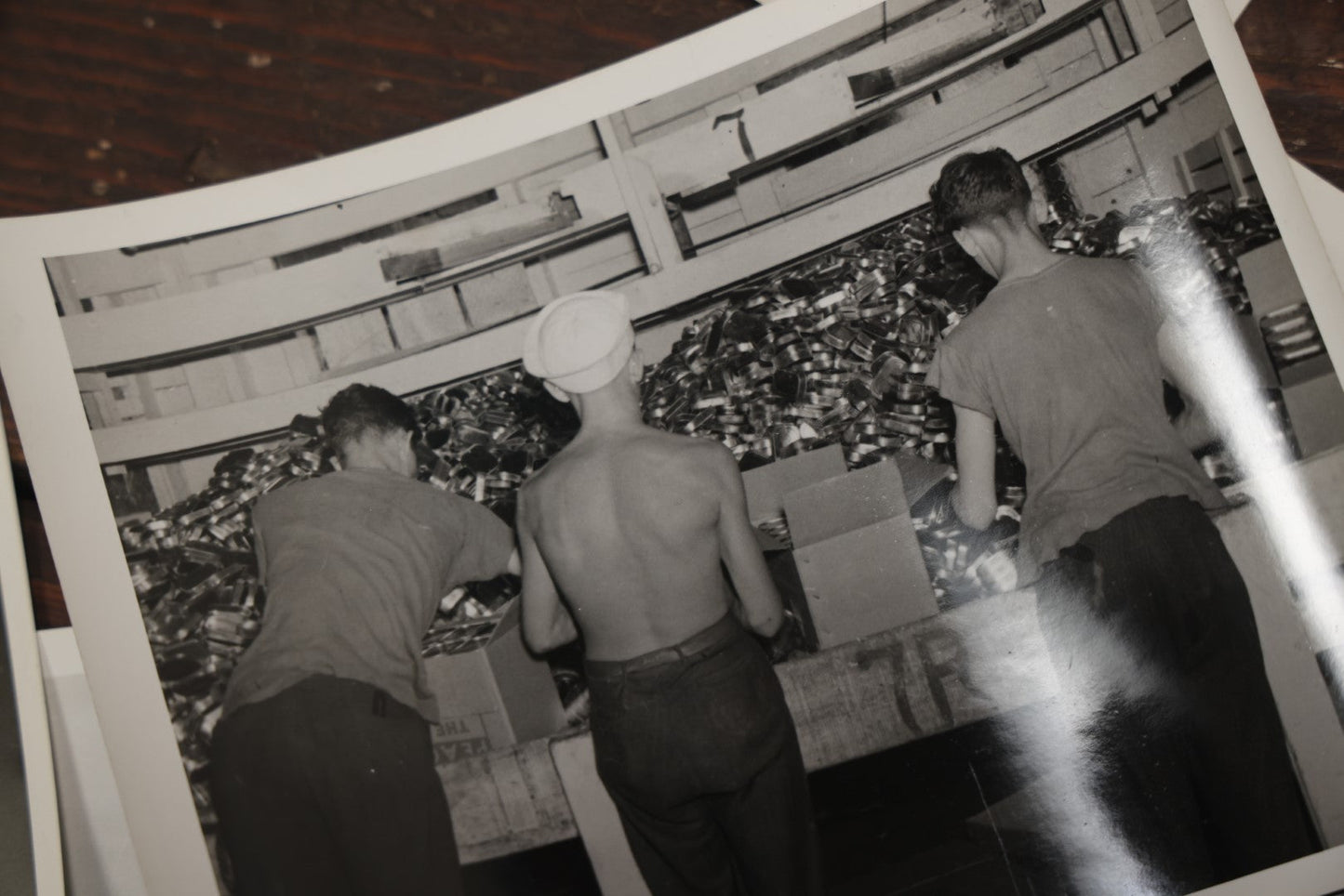 Lot 008 - Vintage Archival Photo And Ephemera Lot Relating To The Sardine Fishing And Canning Industry, R.J. Peacock Canning Co. Of Lubec, Maine, Photos By Martin Sheridan