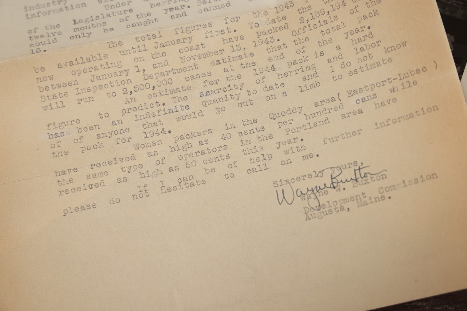 Lot 008 - Vintage Archival Photo And Ephemera Lot Relating To The Sardine Fishing And Canning Industry, R.J. Peacock Canning Co. Of Lubec, Maine, Photos By Martin Sheridan