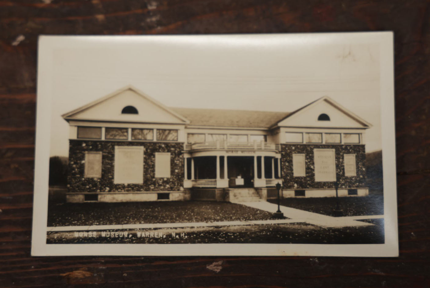 Lot 012 - Grouping Of Seven Vintage Real Photo Postcards R.P.P.C. Of Morse Natural History Museum Taxidermy Collection, Warren, New Hampshire, Circa Early 20Th Century, By Putnam Photo, Antrim, New Hampshire