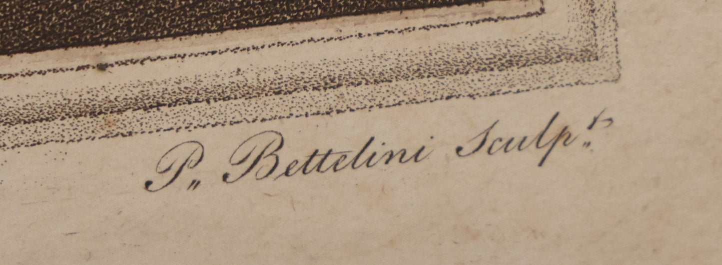 Lot 034 - Antique Nude Engraving Print, "A Nymph Asleep" After Giovanni Battista Cipriani (Italian, 1727-1785), Engraved By Pietro Bettelini, Dated 1756 By Torre & Co., No Glass In Frame, 17.5" X 16.5"