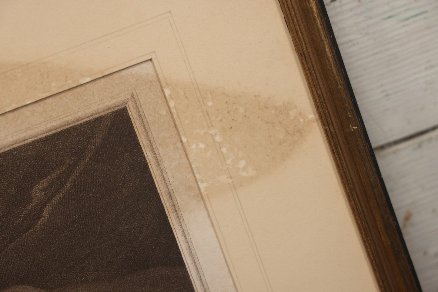 Lot 034 - Antique Nude Engraving Print, "A Nymph Asleep" After Giovanni Battista Cipriani (Italian, 1727-1785), Engraved By Pietro Bettelini, Dated 1756 By Torre & Co., No Glass In Frame, 17.5" X 16.5"