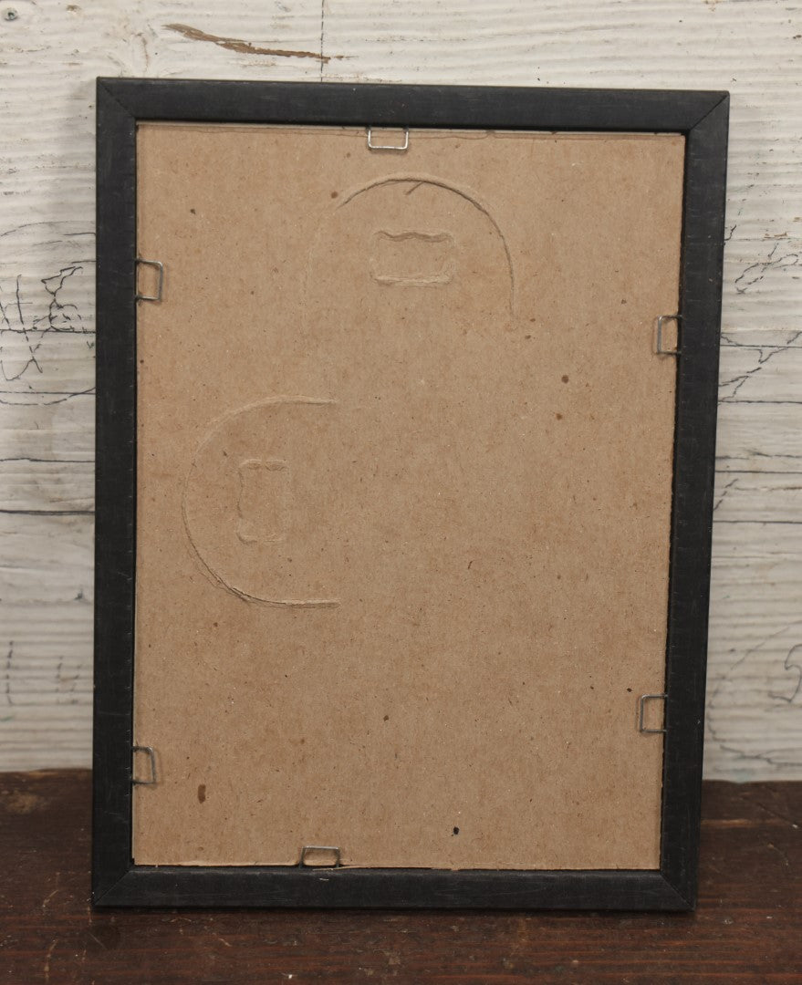 Lot 047 - Vintage Framed Ex Libris Bookplate With Pentagram, H. Groeneveldt