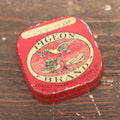 Lot 053 - Antique Tin Lithograph Pigeon Brand Typewriter Ribbon Tin, By Corona Typewriter Company, Black And Red Ink, Empty