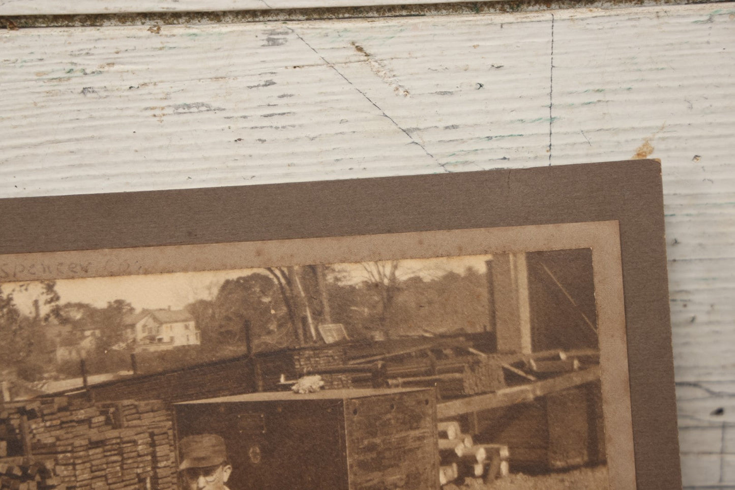 Lot 067 - Antique Boarded Occupational Photograph Of A Tradesman, Likely Of The Billings And Spencer Tool Company, Hartford Connecticut