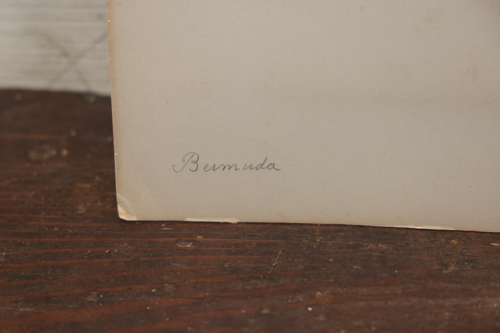Lot 070 - Antique Boarded Photograph Of A Ship At Port, Bermuda, With Passengers And Workers Visible