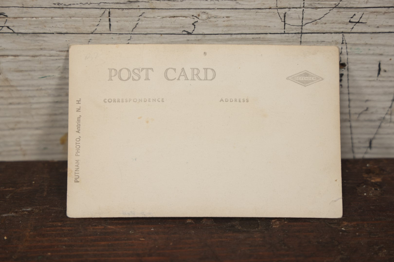 Lot 078 - Antique Real Photo Postcard R.P.P.C. Of Two White Kittens, Titled "The Two Orphans," By Putnam Photo, Antrim, New Hampshire, Undivided Back