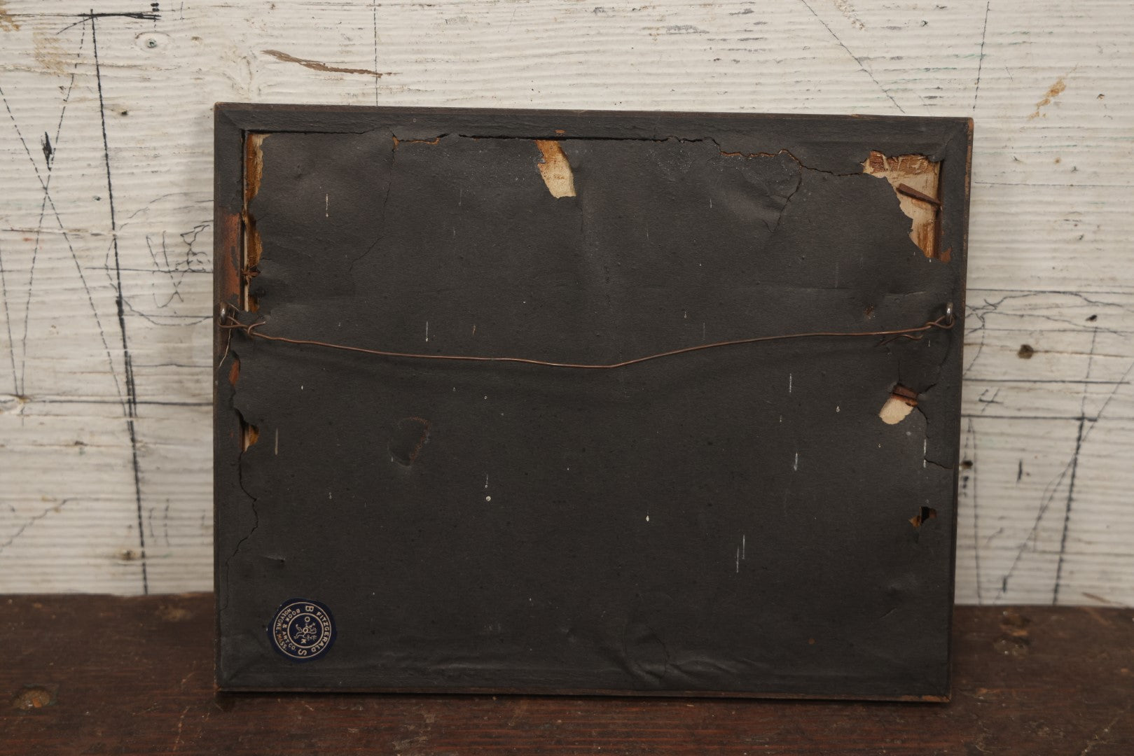 Lot 080 - Vintage Framed Photograph Of Two Men And Two Women In Exotic Costumes, Likely Part Of A Fraternal Gathering Or Party, Label From Holyoke, Massachusetts