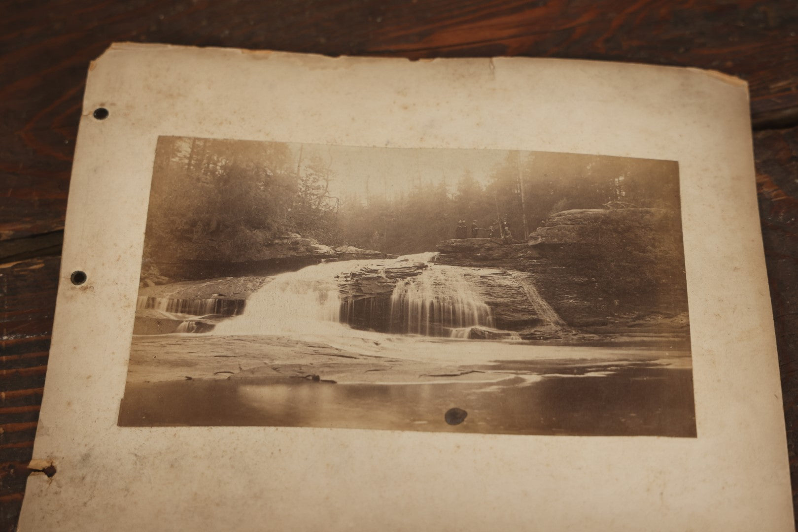 Lot 009 - Pair Of Antique Mounted Railroad Train Locomotive Photographs, Likely Pittsburgh And Connellsville Railroad, Circa 1880s, With Workers Visible