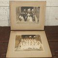 Lot 142 - Pair Of Antique Boarded Photos, One Showing The 1916 Germanae Society, A Women's Literary Society, And Another Labeled C.A. Faculty, 1917, Likely From New Hampton School, New Hampshire