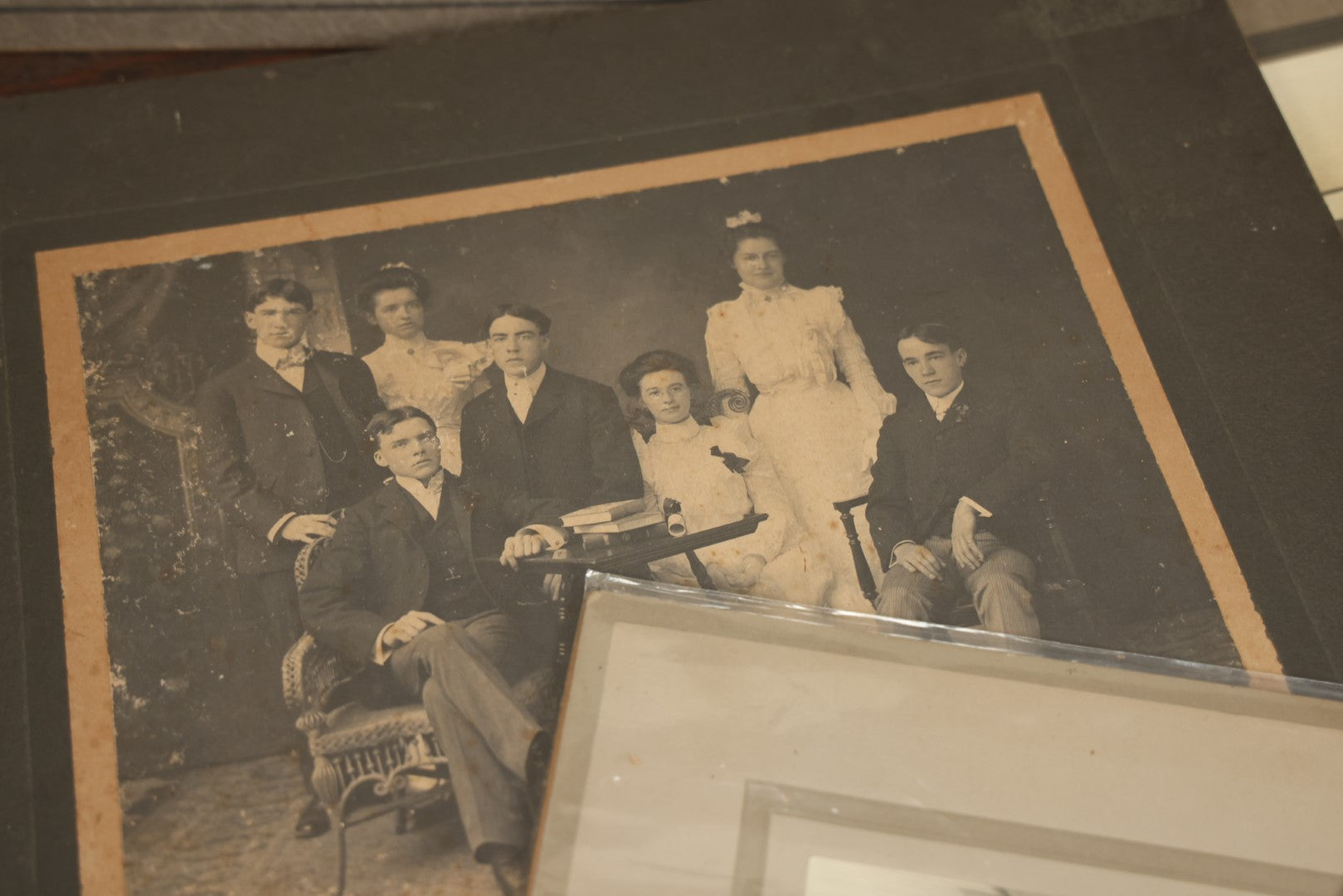 Lot 143 - Grouping Of Ten Antique Group Photographs, Boarded And Others, Showing First Communion Recipients, Graduates, Societies, Horse Race, And More