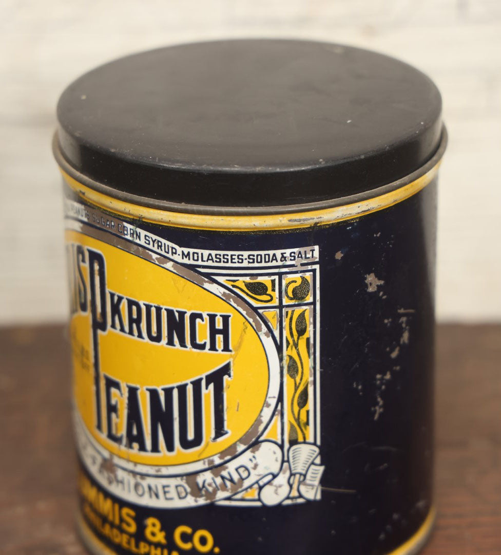 Lot 032 - Vintage Kris-P-Kurnch Peanut Butter Int, By Lummis & Co. , Philadelphia 