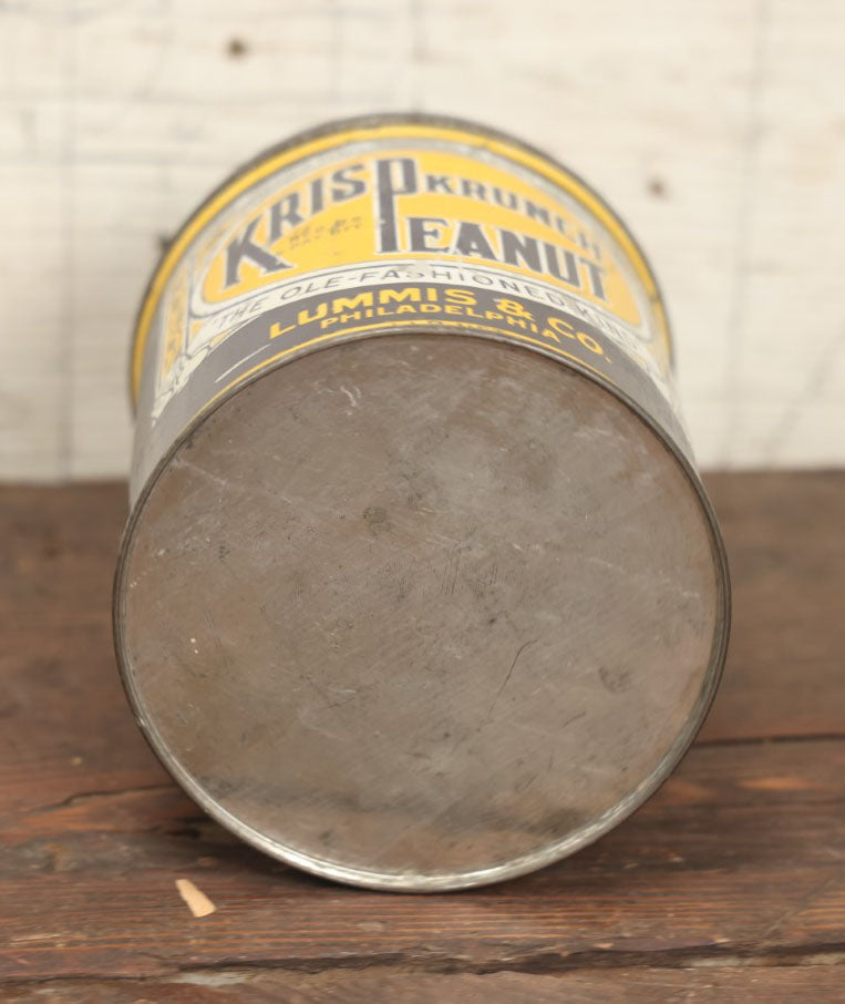 Lot 032 - Vintage Kris-P-Kurnch Peanut Butter Int, By Lummis & Co. , Philadelphia 