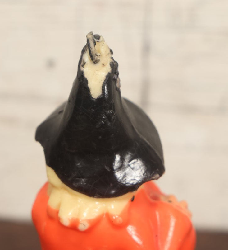 Lot 084 - Vintage Halloween Witch Candle By Gurley Candles, Original Price 89 Cents, Buffalo, New York, Various Wear, Unburned