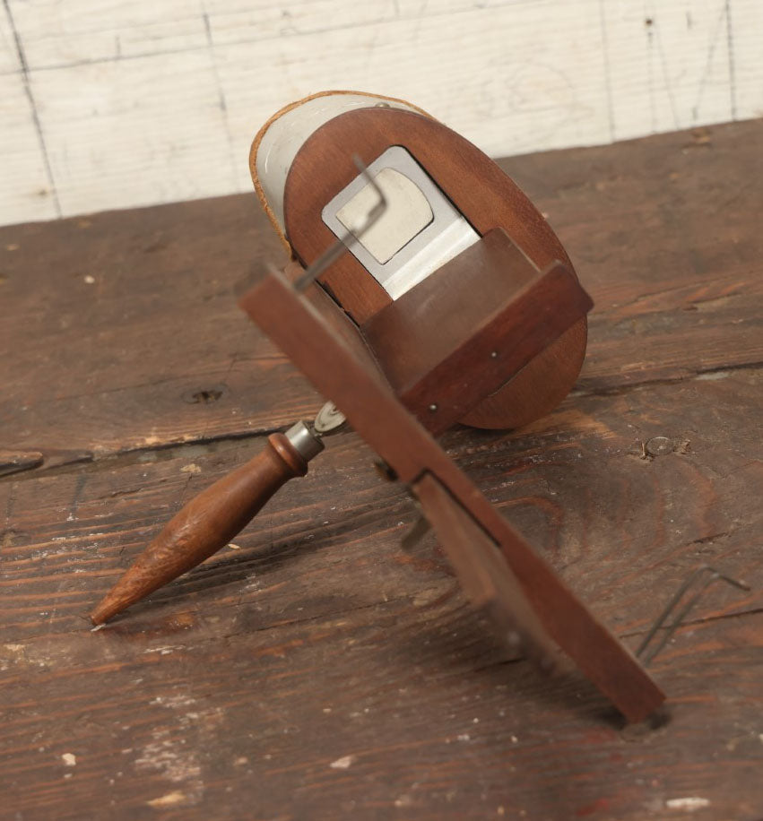 Lot 126 - Antique Hand Held Stereo Viewer Stereopticon For Viewing 3D Stereo Cards, Complete, Working Condition, Note Wear