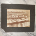 Lot 026 - Antique Boarded Occupational Photograph Of A Shopkeeper In A General Store, Identified As C.R. Johnson, 1907, Products Visible, Including Campbell's Soup Cans