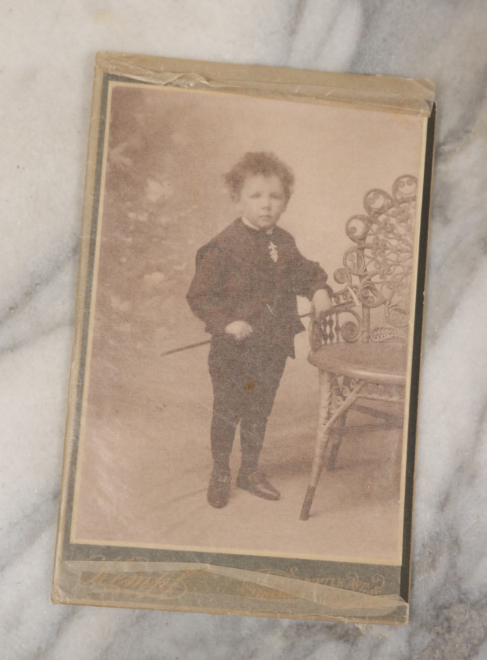 Lot 043 - Grouping Of 15+ Antique Cabinet Card Portrait Photographs Of Men, Women, And Children, Including Strikingly Handsome Man With Dark Beard, And Others, Photographers From Boston, New Hampshire, Etc. 