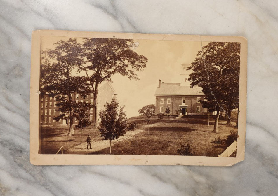 Lot 044 - Grouping Of Eight Photographs Of The Exteriors Of Buildings And Homes, Municipal Buildings And More, Including Mountain Home Of Joshua Edwards, Kalispell, Montana, 1897