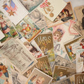 Lot 062 - Grouping Of 45+ Antique Trade Card Advertisements, Including Vegetine Blood Purifier, Mars, And More