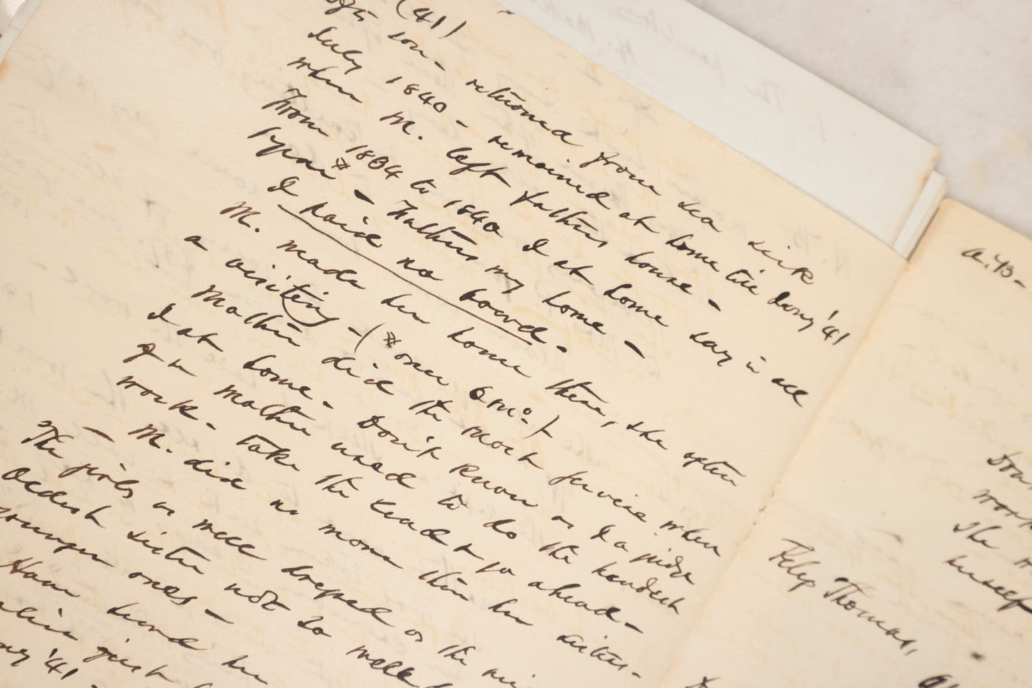 Lot 081 - Grouping Of Miscellaneous Antique Correspondence, Billheads, Letters, And More, Including James Westgate, Blacksmith And Jobber, Isaac D. Norton, Dealer In Coal, George H. Hoar & Son Brushes, Varnishes, Paints, Wall Paper, Etc.