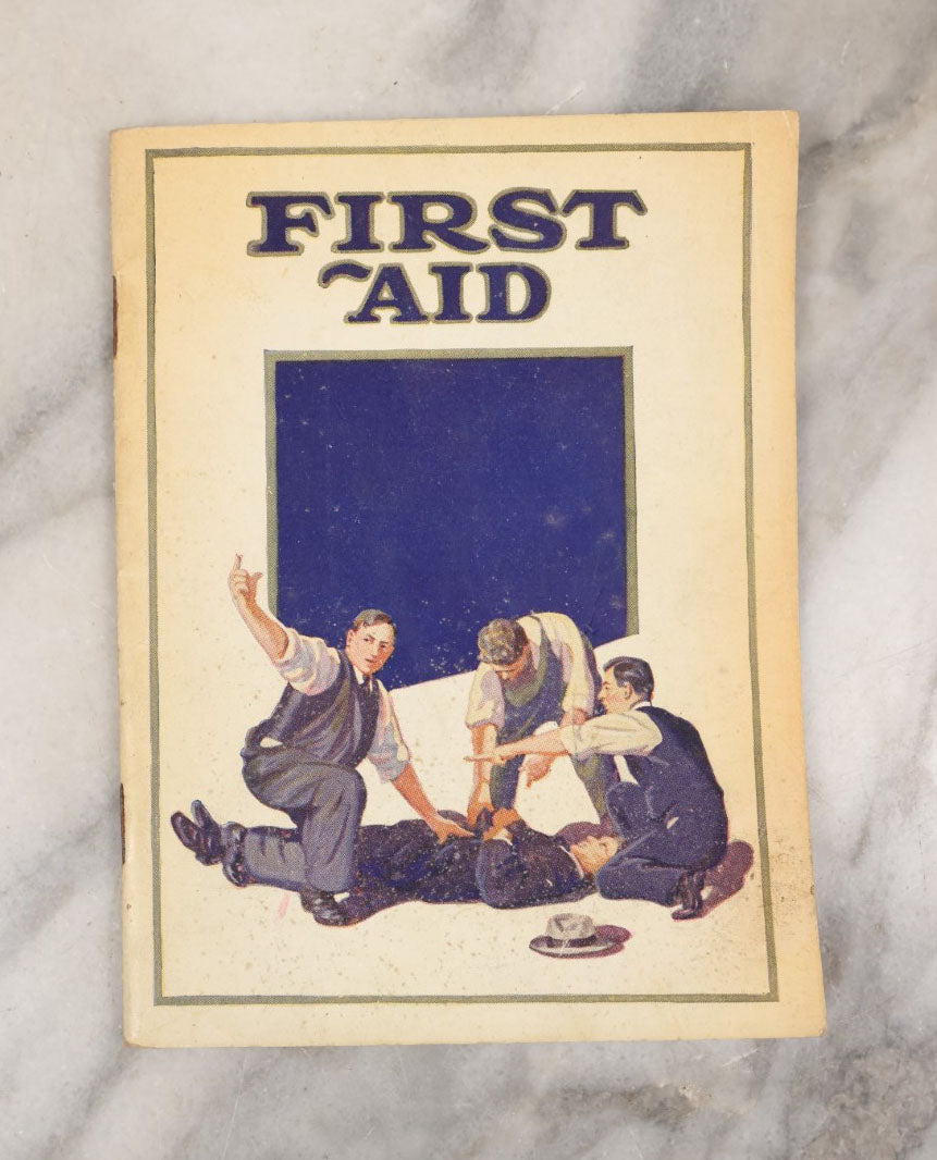 Lot 087 - Grouping Of Six Vintage Booklets Including The Metropolitan Mother Goose, Cook Books, Arm And Hammer Advertisement, First Aid, And More