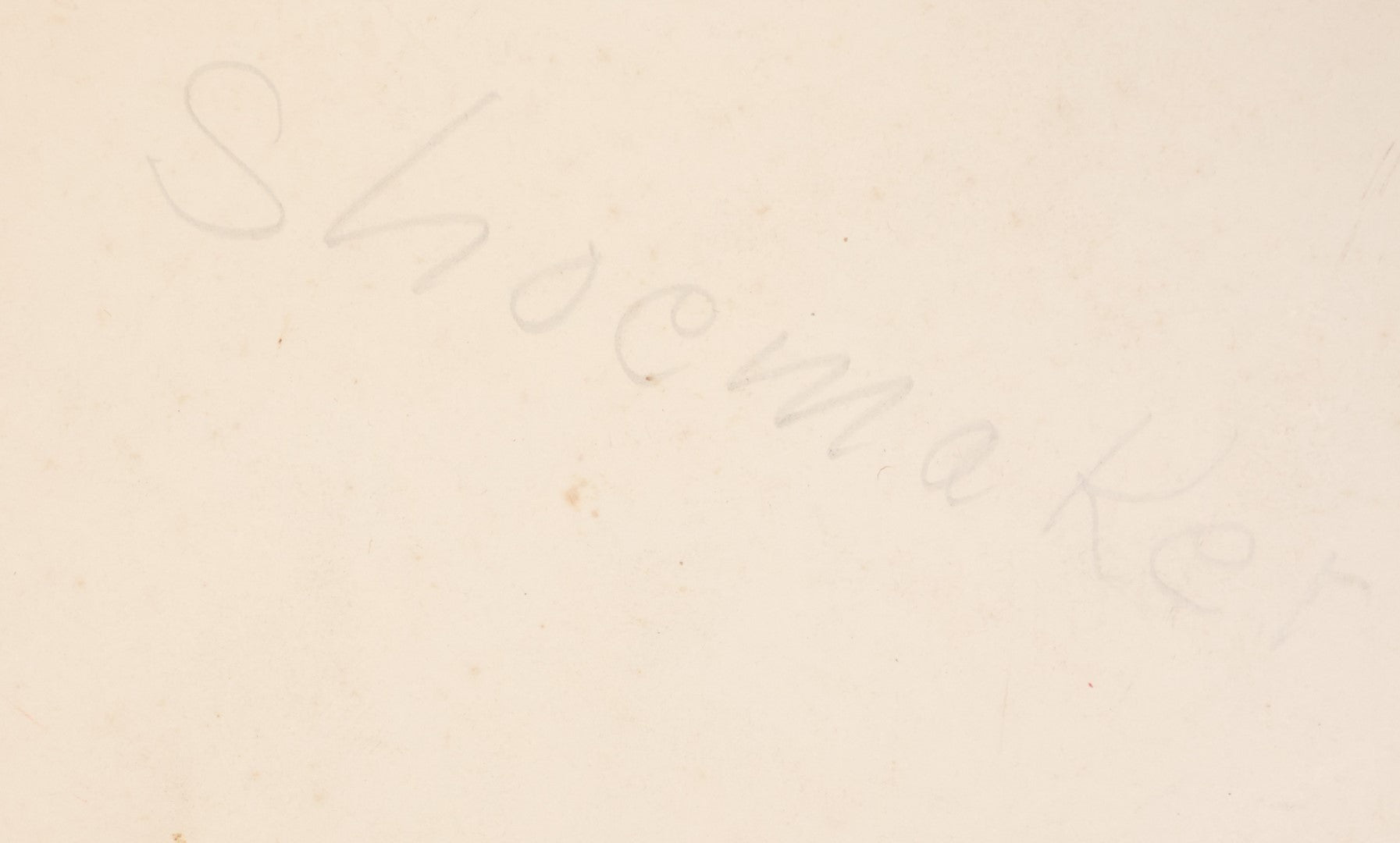 Lot 090 - Pair Of Vintage Chinese Rubbins Of A Man And Woman, Pencil Writing On Reverse Identifies Them As Shoemakers