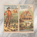 Lot 097 - Antique C.T. Reynolds & Co's House And Billa Paints Lithographer Advertisement, Color And Varnish Makers, New York, Chicago, And San Francisco