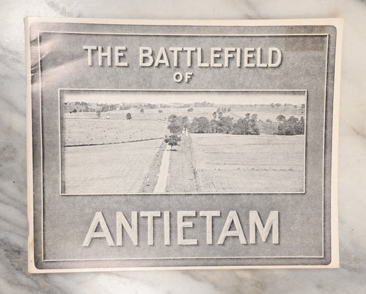 Lot 104 - The Battlefield Of Antietam, Vintage Civil War History Booklet