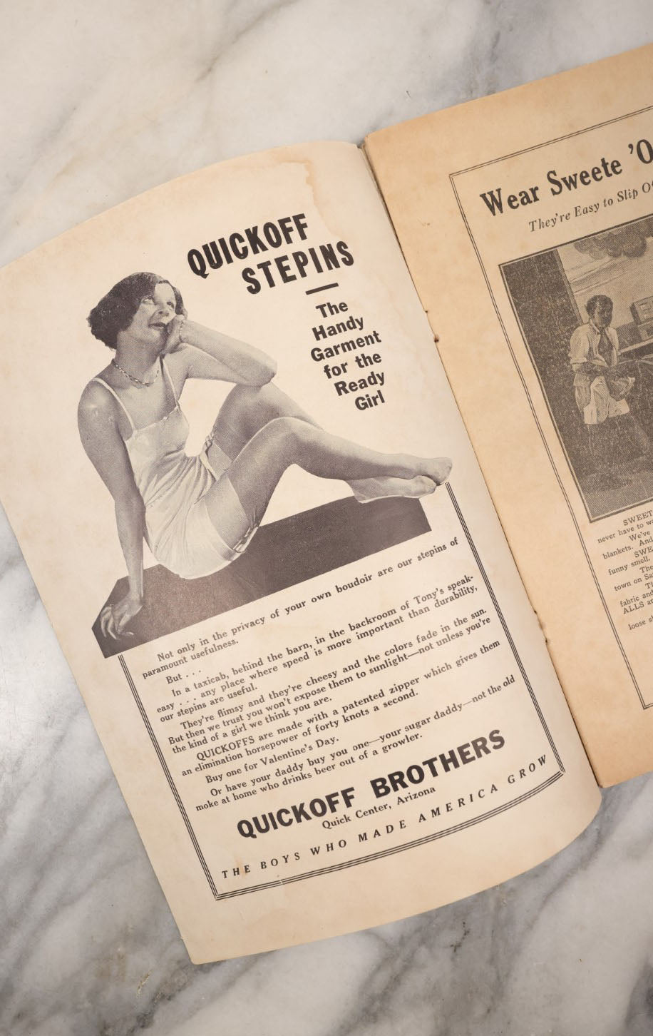 Lot 108 - Jest, A Magazine Of Social Satire, Vintage Men's Magazine, March 1933, With Scantily Clad Lady On The Front, "Hail Prosperity"