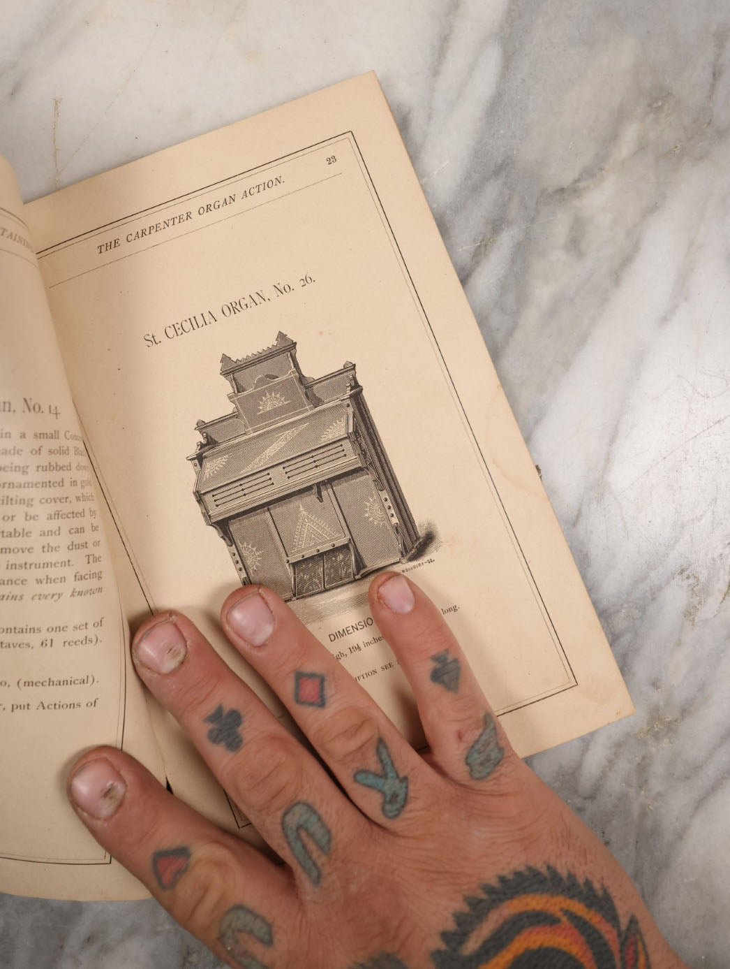 Lot 116 - Celebrated Carpenter "Organ Actions," 1881 Catalogue Of Organs By The Edwin P. Carpenter Company, Worcester, Massachusetts