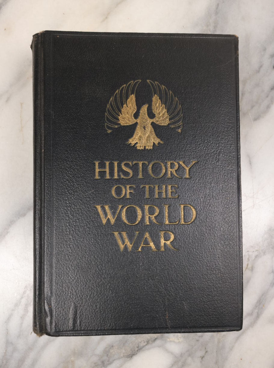 Lot 124 - "History Of The World War" Antique Book On World War One, By Francis A. March, Copyright 1919