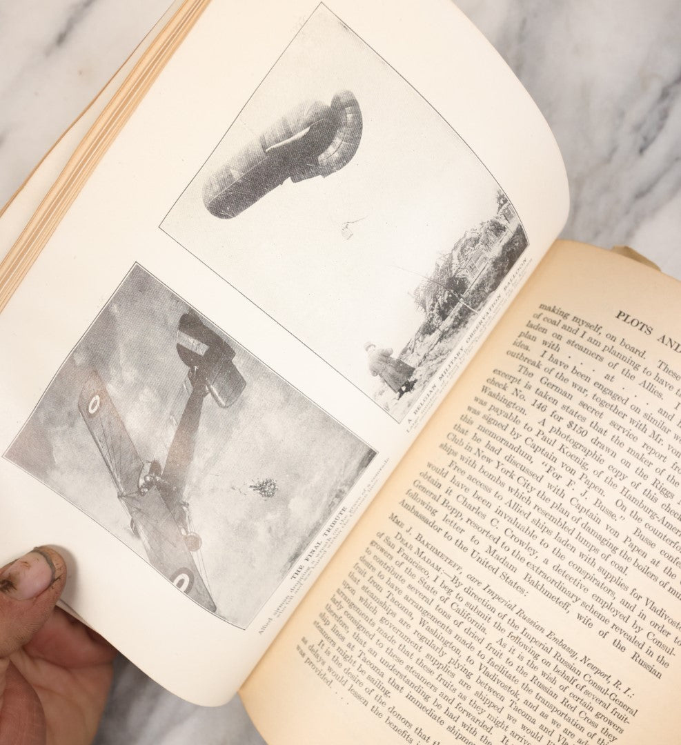 Lot 124 - "History Of The World War" Antique Book On World War One, By Francis A. March, Copyright 1919