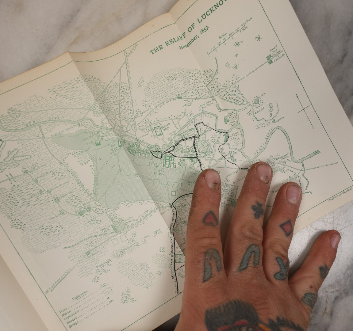 Lot 127 - "Forty-One Years In India From Subaltern To Commander-In-Chief" Antique Book By Field Marshal Lord Roberts Of Kandahar, New Edition, Illustrated, Macmillan And Co., Limited, London, 1900, Craft Grade, Poor Condition, Missing Covers, With Fold Out Maps