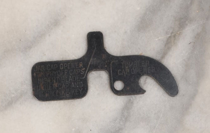 Lot 156 - Single Junk Drawer Finding, Heinz 57 Bottle And Can Opener Tool Advertisement