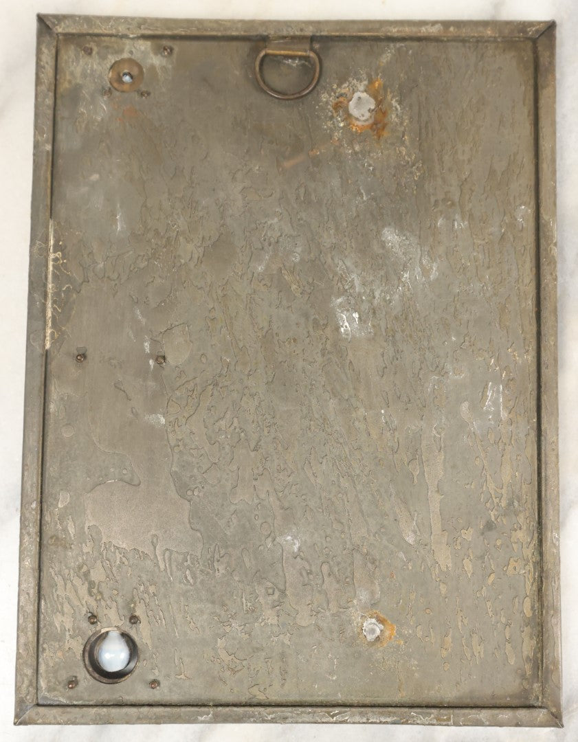 Lot 003 - Antique Wall Hanging Thermometer Depicting Demeter (Greek) / Ceres (Roman), Titled "Summer," Manufactured By C. Wilder, Peterboro / Peterborough, New Hampshire