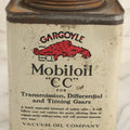 Lot 010 - Vintage Gargoyle Mobiloil "Cc" Transmission, Differential, And Timing Gears Grease Lubricant, Vacuum Oil Company, New York, U.S.A., Sealed With Contents, Heavy