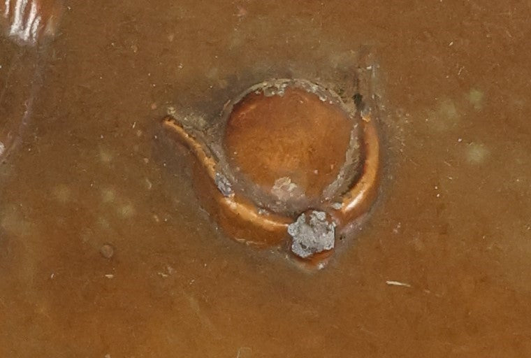 Lot 011 - Vintage Art Deco Bronzed Cast Metal Wall Plaque Of Nude Woman, Marked Mcclelland Barclay, Circa 1930s