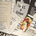 Lot 177 - Grouping Of 25+ Pieces Of 1960s And 1970s Anti-Vietnam, Anti-War Literature, Posters, Pamphlets, And More, Anti-Napalm, Protest Posters, Draft Information, Etc. (Content Warning: Violent And Graphic Material Included)