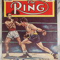 Lot 179 - The Ring Magazine, Robinson Lamotta Feud Issue And Cover, April 1951, Appears To Include Jake Lamotta Autograph, Not Authenticated, Not Guaranteed