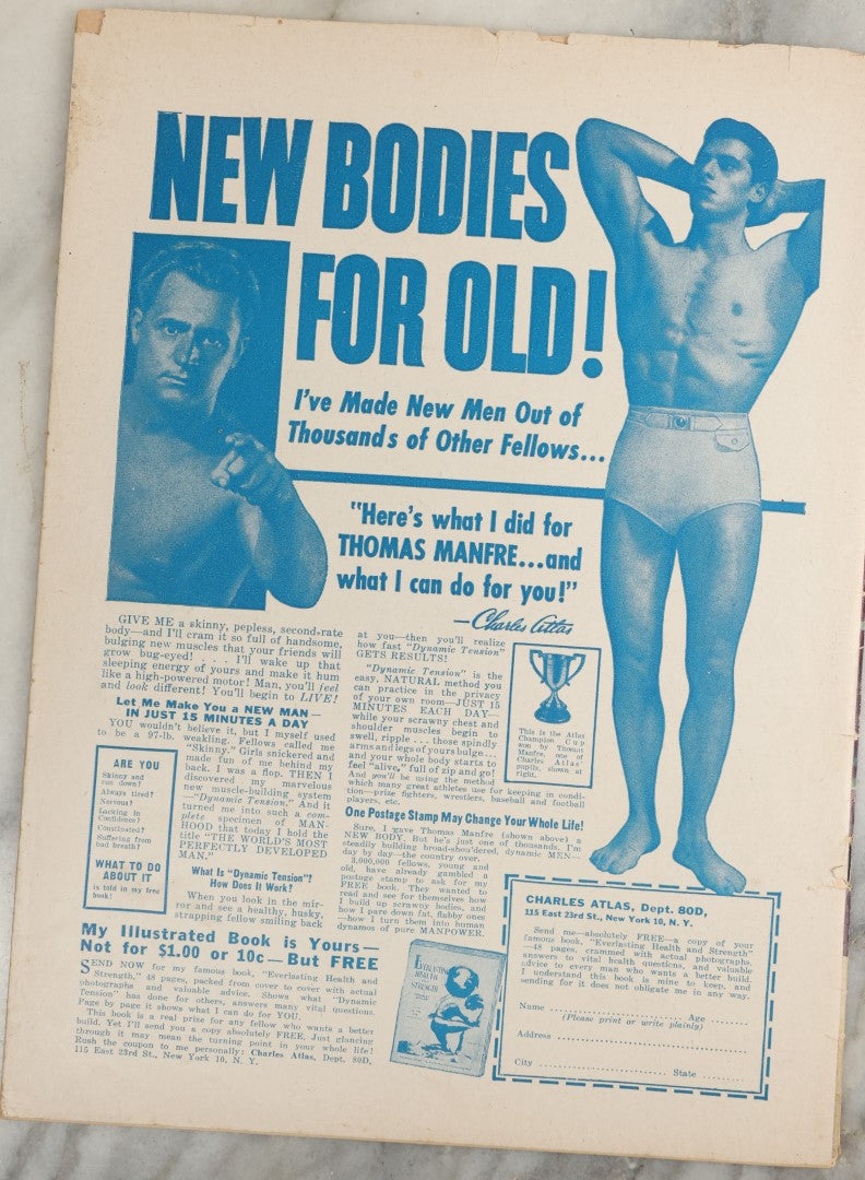 Lot 179 - The Ring Magazine, Robinson Lamotta Feud Issue And Cover, April 1951, Appears To Include Jake Lamotta Autograph, Not Authenticated, Not Guaranteed