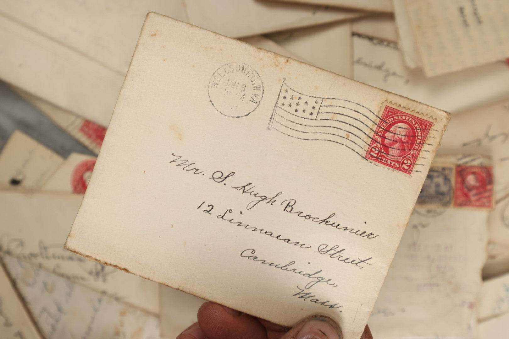 Lot 181 - Large Grouping Of 100+ Pieces Of 1920s Era Correspondence Addressed To Mr. Sam Hugh Brockunier, Jr., Including Many Documents From Universities And Colleges Such As Lasalle And Harvard, One Lot One Money