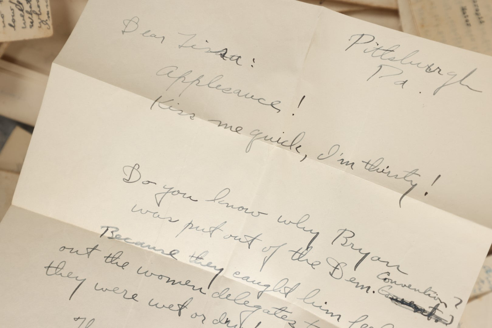 Lot 181 - Large Grouping Of 100+ Pieces Of 1920s Era Correspondence Addressed To Mr. Sam Hugh Brockunier, Jr., Including Many Documents From Universities And Colleges Such As Lasalle And Harvard, One Lot One Money