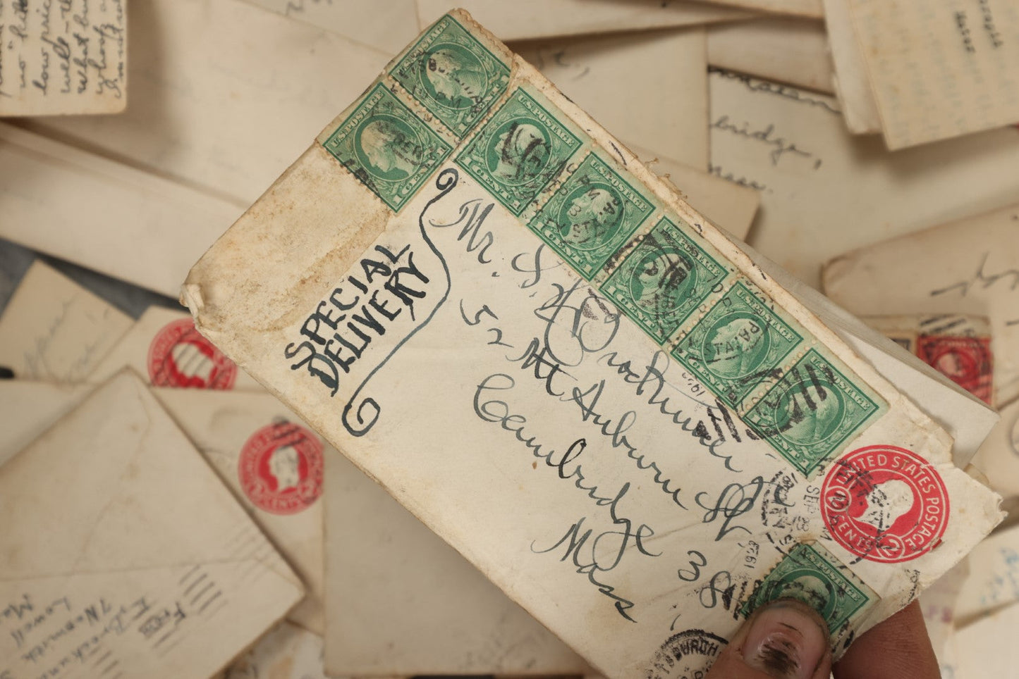 Lot 181 - Large Grouping Of 100+ Pieces Of 1920s Era Correspondence Addressed To Mr. Sam Hugh Brockunier, Jr., Including Many Documents From Universities And Colleges Such As Lasalle And Harvard, One Lot One Money