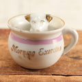 Lot 203 - Morning Exercise Mini Novelty Porcelain Teacup With Little Dog Head Inside