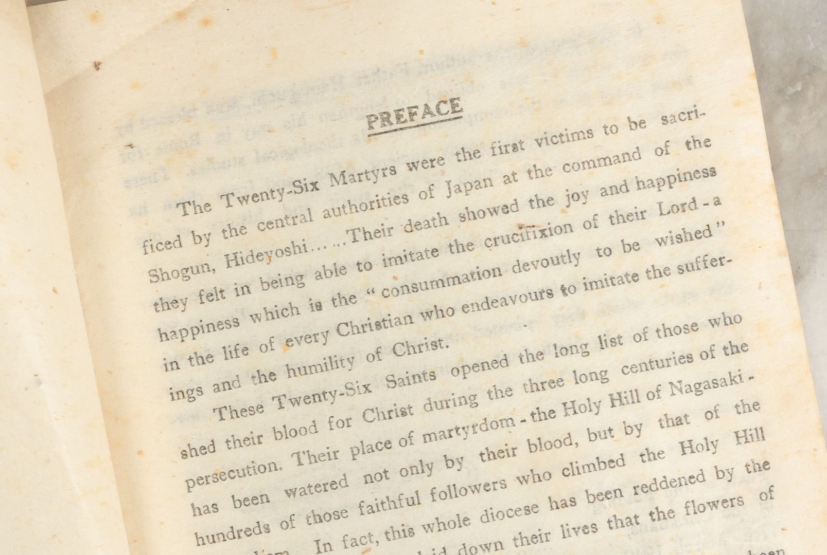 Lot 032 - "The Twenty Six Martyrs Of Japan" Vintage Booklet By Father S. Hamaguchi, Published By The Association Of The Preservation Of The Holy Hill, Oura Cathedral, Nagasaki, Japan, Printed By Fujiki Hakueisha