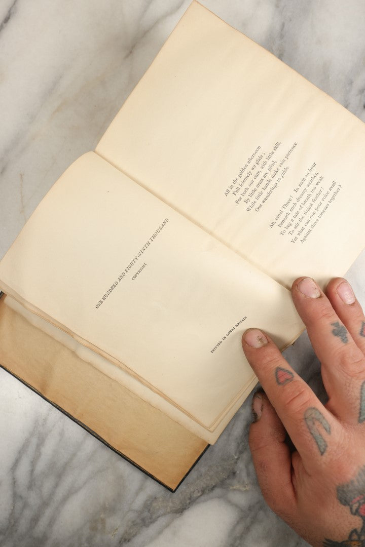 Lot 038 - "Alice's Adventures In Wonderland" By Lewis Carroll, With Forty-Two Illustrations By John Tenniel, Macmillan And Co., London, 1937 Facsimile Edition