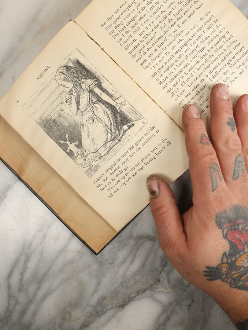 Lot 038 - "Alice's Adventures In Wonderland" By Lewis Carroll, With Forty-Two Illustrations By John Tenniel, Macmillan And Co., London, 1937 Facsimile Edition