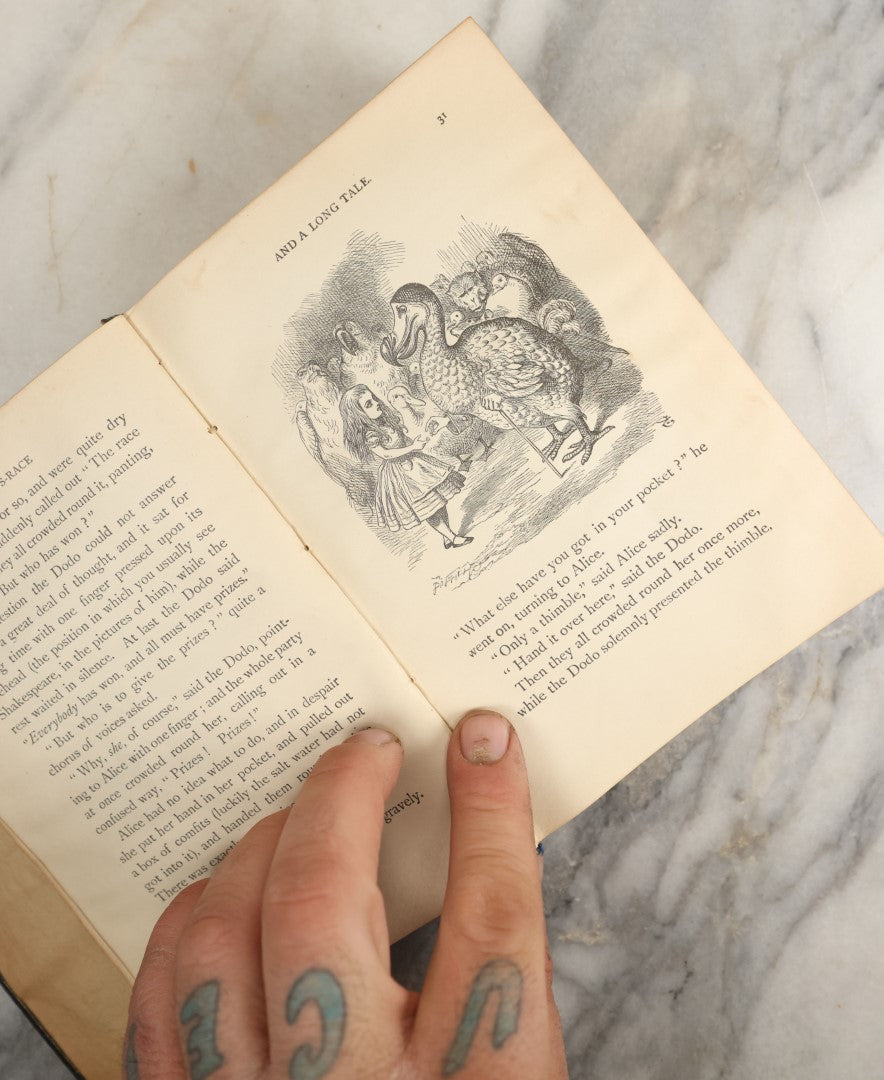Lot 038 - "Alice's Adventures In Wonderland" By Lewis Carroll, With Forty-Two Illustrations By John Tenniel, Macmillan And Co., London, 1937 Facsimile Edition